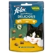 Felix Naturally Delicious met kip en vleugje kattenkruid snacks 180 g