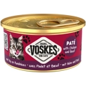 24x Voskes Kattenvoer Nat Paté Kip&Rundvlees 85 gr