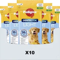 10x Pedigree Hondensnack Dentastix Light Large 87 gr 10x Pedigree Hondensnack Dentastix Light Large 87 gr
