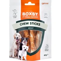 Boxby Chew Sticks Kip 15 x 80 g Boxby Chew Sticks Kip 15 x 80 g