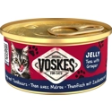 Voskes Jelly tonijn met tandbaars natvoer kat (24x85 g) 1 tray (24 x 85 g)