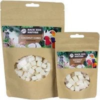 Back Zoo Nature kokosnoot blokjes - 250 gram Back Zoo Nature kokosnoot blokjes - 250 gram