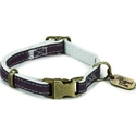DBL Nylon Halsband Virante Bruin 20-30x1cm