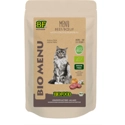 BF Petfood Biofood Organic Rund Bio menu natvoer kat (zakjes 100 gr) 2 x (20 x 100 g)