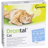 Drontal Large Cat - 2 tabletten Drontal Large Cat - 2 tabletten