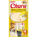 Inaba Ciao Churu met kip en kaas kattensnack 12 x 14 g
