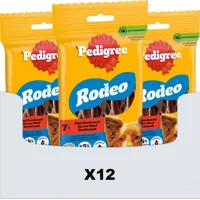 12x Pedigree Hondensnack Rodeo Rund 123 gr 12x Pedigree Hondensnack Rodeo Rund 123 gr