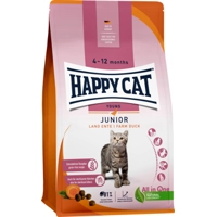 Happy Cat Junior Kattenvoer - Eend - 1,3 kg