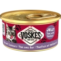 Voskes Jelly tonijn met zeebaars natvoer kat (24x85 g) 1 tray (24 x 85 g)