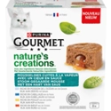 6x Gourmet Nature's Creations Blik Mousse met Saus Zeevis 8 x 85 gr