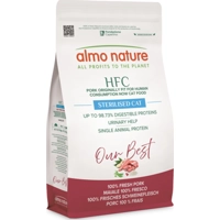 Almo Nature HFC Kattenvoer droog Our Best Cat Adult Sterilised Varken 1,2 kg product name