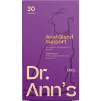 Dr. Ann's Anal Gland Support - 3 x 30 capsules Dr. Ann's Anal Gland Support - 3 x 30 capsules