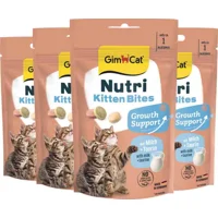 4x GimCat Kattensnack Nutri Kitten Bites 40 gr 4x GimCat Kattensnack Nutri Kitten Bites 40 gr