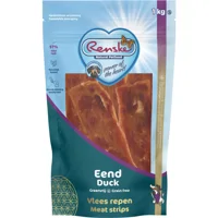 Renske Hondensnack Gezonde Beloning Vlees Strip Eend 1 kg Renske Hondensnack Gezonde Beloning Vlees Strip Eend 1 kg
