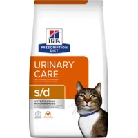 4x Hill's Prescription Diet Kattenvoer Droog s/d Urinary Care Kip 3 kg 4x Hill's Prescription Diet Kattenvoer Droog s/d Urinary Care Kip 3 kg