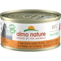 Almo Nature HFC Natural kip en tonijn natvoer kat (70 g) 24 x 70 g