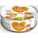 Smølke Soft Paté kip kattenvoer 2 x (24 x 80 g)