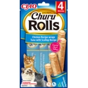 12x Ciao Kattensnack Churu Rolls Tonijn - Sint Jacobsschelp 40 gr