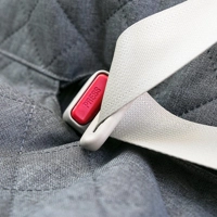 KONG 2-in-1 Autodeken Bench Seat Cover en Hangmat, antraciet-rood product name