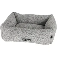 Boony Lounger Chenille - Grijs/blauw - 50 cm Boony Lounger Chenille - Grijs/blauw - 50 cm