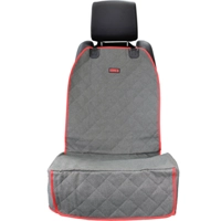 KONG Autostoelhoes Single Seat Cover, antraciet-rood product name