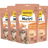4x GimCat Kattensnack Nutri Vitamin Bites 40 gr product name